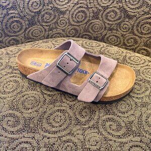 Birkenstock - Arizona Suede Leather Faded Purple - Multiple Sizes (NEW W/ TAGS)